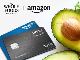 The store card gives you 5% of your money back on all of your amazon purchases as long as you have an amazon prime membership. Amazon Extends 5 Back Prime Credit Card Benefits To Whole Foods Purchases Geekwire