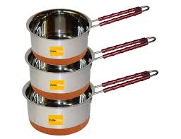 stainless steel induction base tea pan