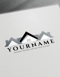 home logo real estate logo maker free