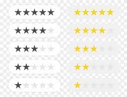 five stars rating icon rate status
