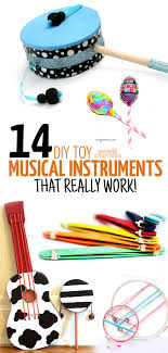 From when they are little and clanging pots together in your kitchen, until when they are big enough to bring home their first recorder from school, kids love making music. Diy Musical Instruments Moms And Crafters