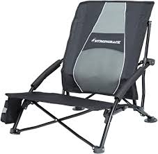Choose from contactless same day delivery, drive up and more. Amazon Com Strongback Low Gravity 2 0 Beach Chair Heavy Duty Portable Camping And Lounge Travel Outdoor Seat With Built In Lumbar Support Black 400lc Sports Outdoors