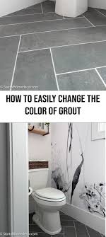 How To Easily Change The Color Of Grout