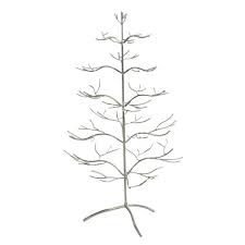 Silver Metal Ornament Tree