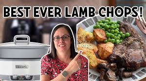 slow cooker lamb chops plus delicious