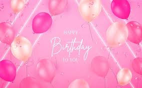 pink birthday background images free
