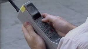 1980s flashback when cell phones were