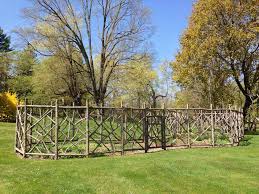 Rustic Garden Fencing Gates Deck