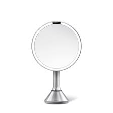 Sensor Mirror With Touch Control Brightness Simplehuman