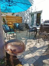 Budget Patio Makeover Reveal Little