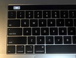 macbook pro touch bar stuck at black