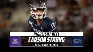 Carson Strong Highlights: Weber State ...