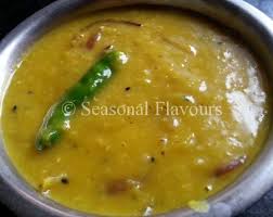 bengali masoor dal with onion tadka