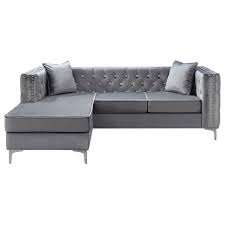 glory furniture paige velvet sofa