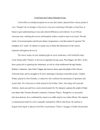 race and culture metaphor essay by rowen sears issuu 