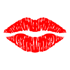 lips kiss vinyl sticker blunt one
