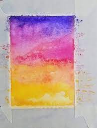 Like the rest of the world, i've found myself discombobulated with the recent world news and the reality of self isolating. How To Paint A Watercolor Sunset For Beginners Art By Ro