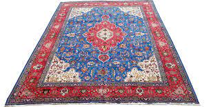 10x14 persian blue antique tabriz rug