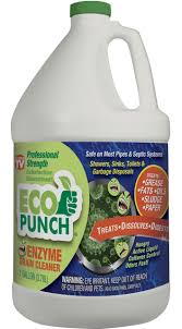 eco punch enzyme drain cleaner 128 oz