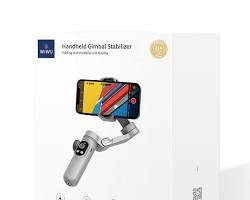 Image of WIWU WiSE007 3Axis Handheld Gimbal Stabilizer LCD screen