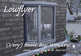 mod the sims very basic bay window