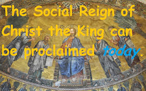 Image result for photo of social reign of christ the king