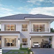 V-382a-california Modern House Plan Luxury 4 Bedroom With 4 - Etsy gambar png