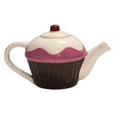 cupcakes collection four cup teapot