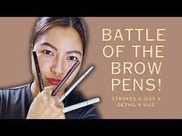 battle of the top 4 best eyebrow pen in