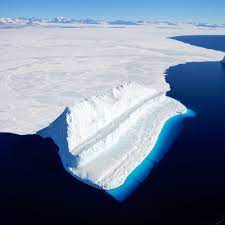 Antarctique mur de glace