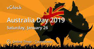australia day 2019 countdown timer