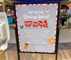 toys for tots charity caign