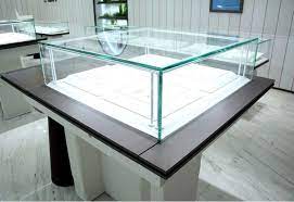 Glass Top Jewelry Display Cabinets