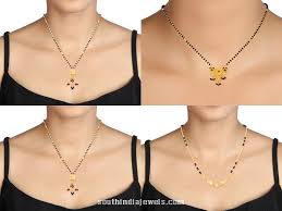22k gold mangalsutra chain designs from