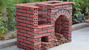 how to build a brick barbecue garden
