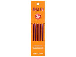I am so excited to start on my project; Boye Double Point Knitting Needles Aluminum 7 In Size 6 Createforless