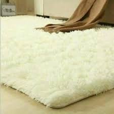 white fluffy carpets 5 x 8 sq order