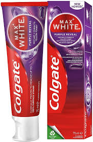 colgate max white purple reveal