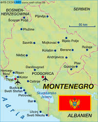 Here you can find the palaces and stone carved residences of montenegrin rulers, old embassy maps of montenegro. Karte Von Montenegro Land Staat Welt Atlas De