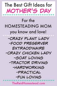 Day Gift Guide For Homesteading Moms