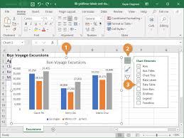 add axis labels to a chart in excel