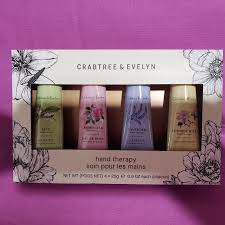 crabtree evelyn hand therapy 4 piece