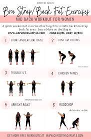 get rid of back fat and bra overhang