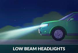 low beam headlights what they are