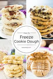 How To Freeze Cookie Dough Hints For Packing Defrosting Cookies