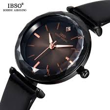 Ibso Brand Luxury Women Crystal Watches