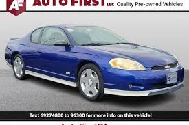 used chevrolet monte carlo in