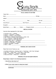 printable consultation form