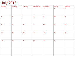 Monthly Calendar Printable 2015 Kiddo Shelter