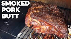 slow smoked pork in the pit boss